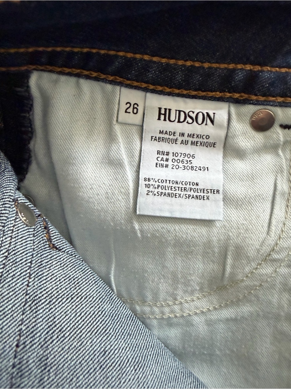 Hudson Jean denim shorts size 26 - Picture 5 of 7